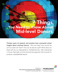 Midlevel Donors: The 7 Things You Need To Know